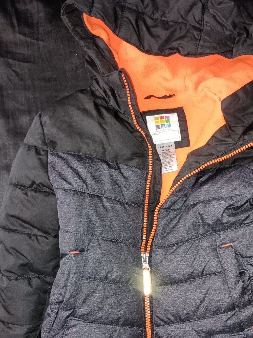 Healthtex puffer coat for boy toddler size 2T